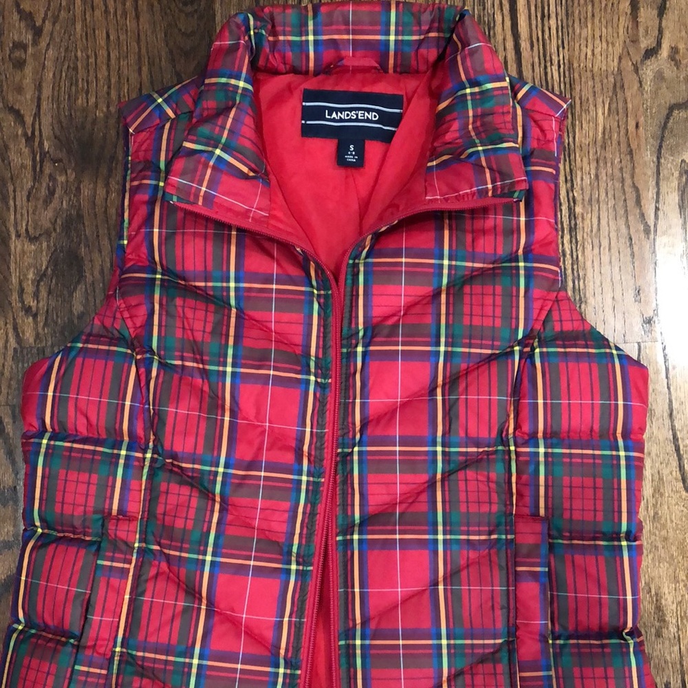 Lands End puffer vest